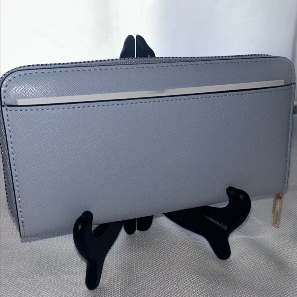 Kate Spade Bunbun Bunny Continental Embroidered Saffiano Leather Wallet NWT!! - Picture 4 of 8